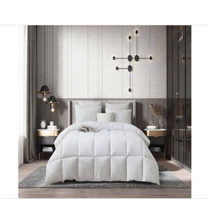 Martha Stewart Down Alternative All Season Comforter, King - White